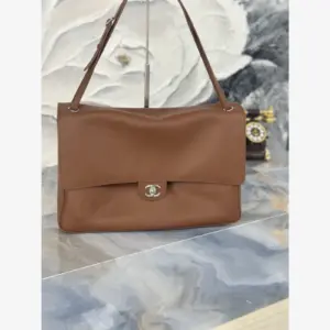 Chanel Maxi Flap Bag AS6233 · Camel Grained Calfskin Camel · Grained Calfskin · Silver-Tone Metal
