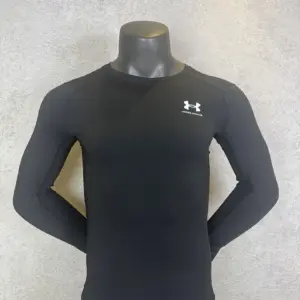 Black Long Sleeve Compression Shirt 301 2
