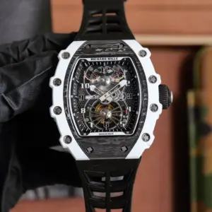 Richard Mille RM 21-02 — White case / Black strap — image 1
