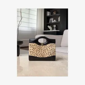 Chanel 31 Mini Shopping Bag AS4133 · Light Beige & Black Light Beige & Black · Lambskin · Gold-Tone Metal