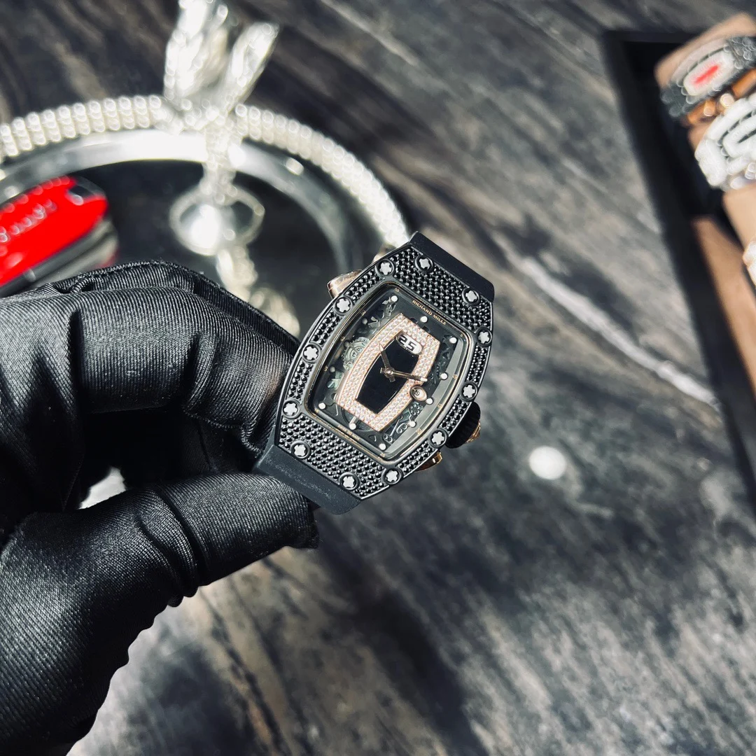 Richard Mille RM 037 — Dark case / Black strap — image 3