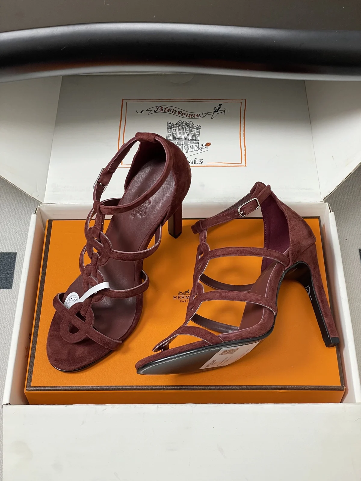 Hermès Magic 70 Sandal Rouge H / Rouge H
