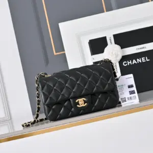 Chanel Mini Classic Handbag A69900 · Black Lambskin — image 1