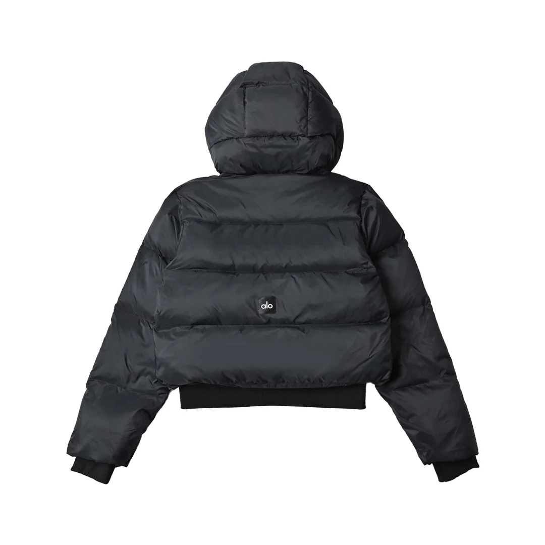 Alo Foxy Puffer Jacket Black · W4664R