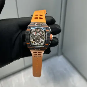 Richard Mille RM 11-03 — Dark case / Orange strap — image 1