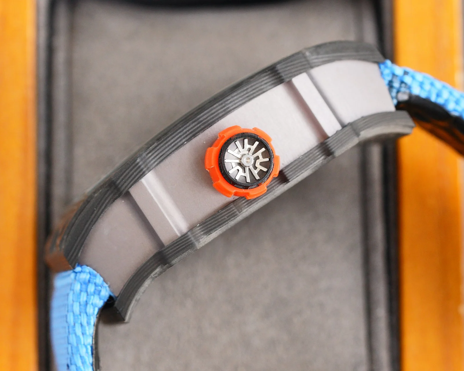 Richard Mille RM 27-04 — Dark case / Blue strap — image 6