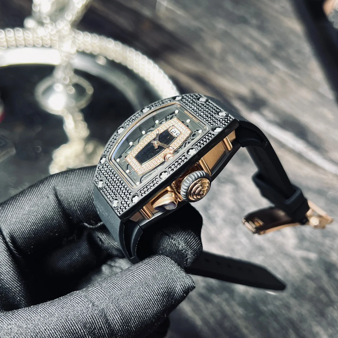 Richard Mille RM 037 — Dark case / Black strap — image 6