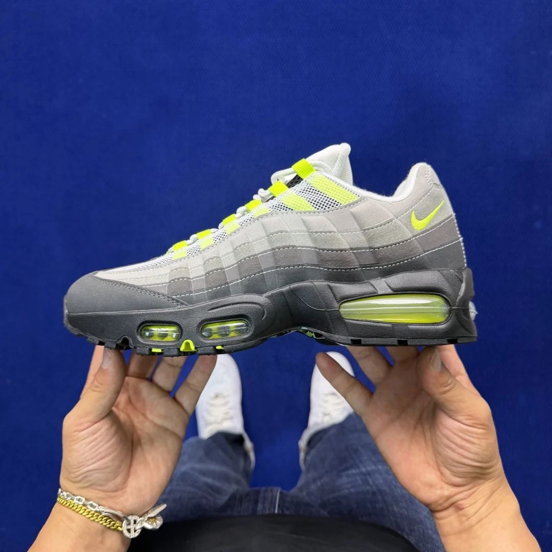 Nike Air Max 95 Big Bubble Black / Cool Grey / Neon Yellow · HM4740-001