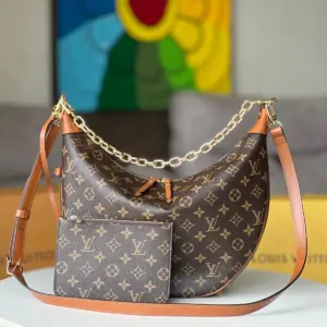 Louis Vuitton Loop Hobo Monogram and Monogram Reverse Monogram / Monogram Reverse · M46311