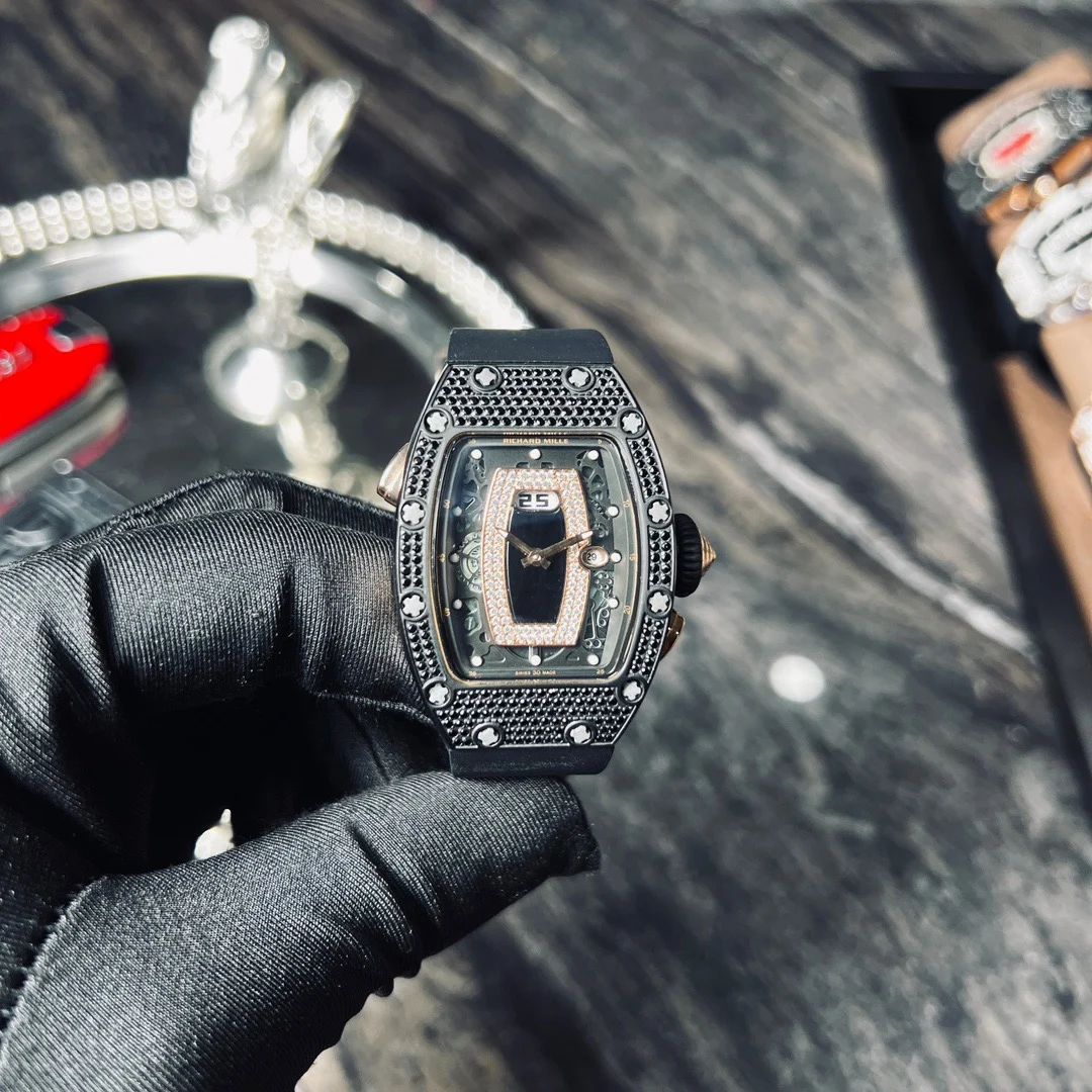 Richard Mille RM 037 — Dark case / Black strap — image 2