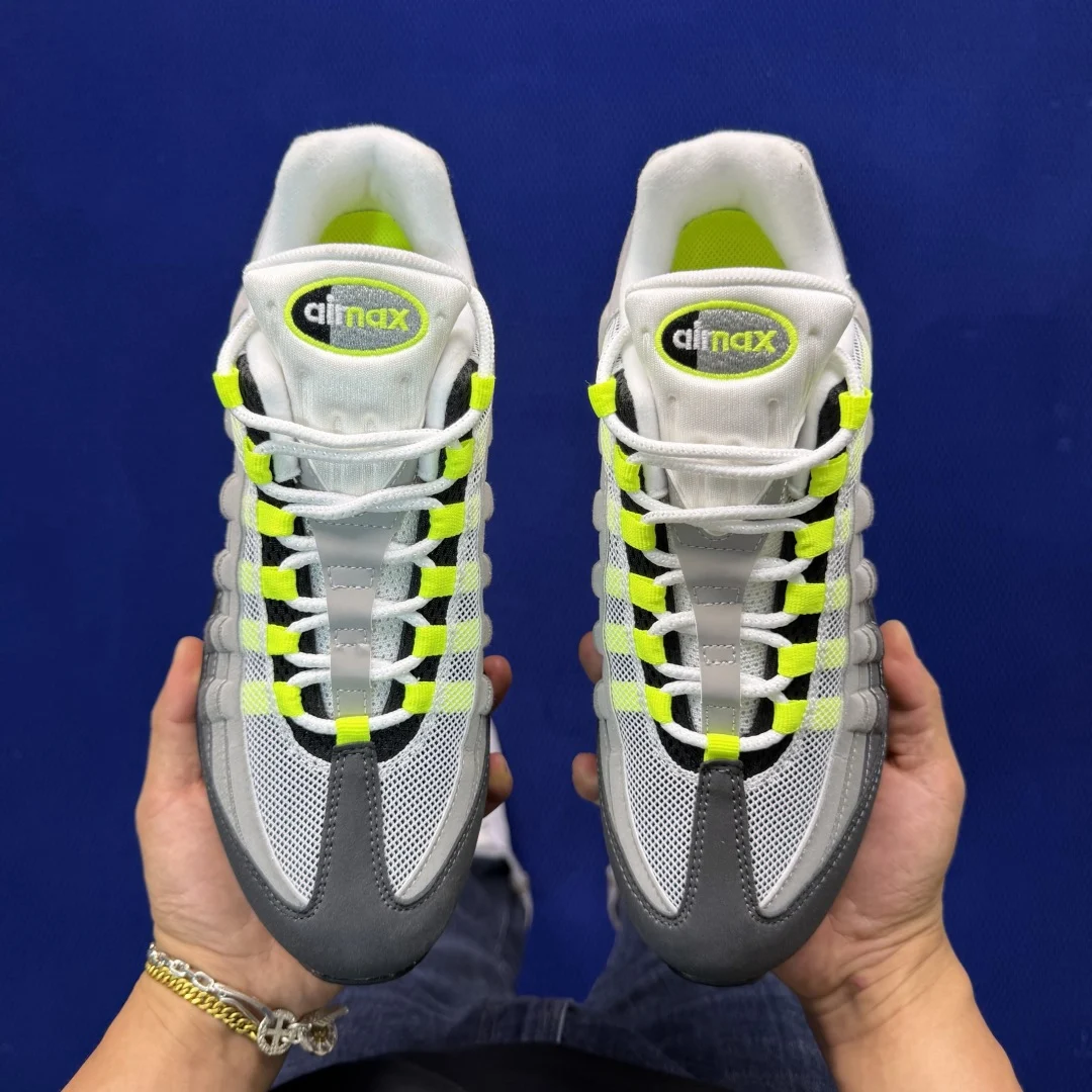 Nike Air Max 95 Big Bubble Black / Cool Grey / Neon Yellow · HM4740-001