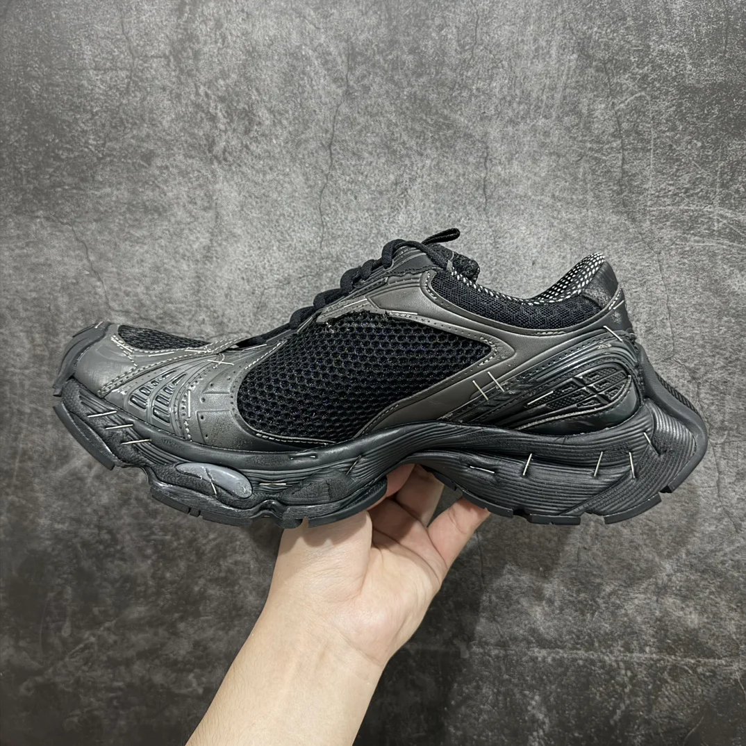 Balenciaga Stapler Sneaker Black · 803681W3ST41000