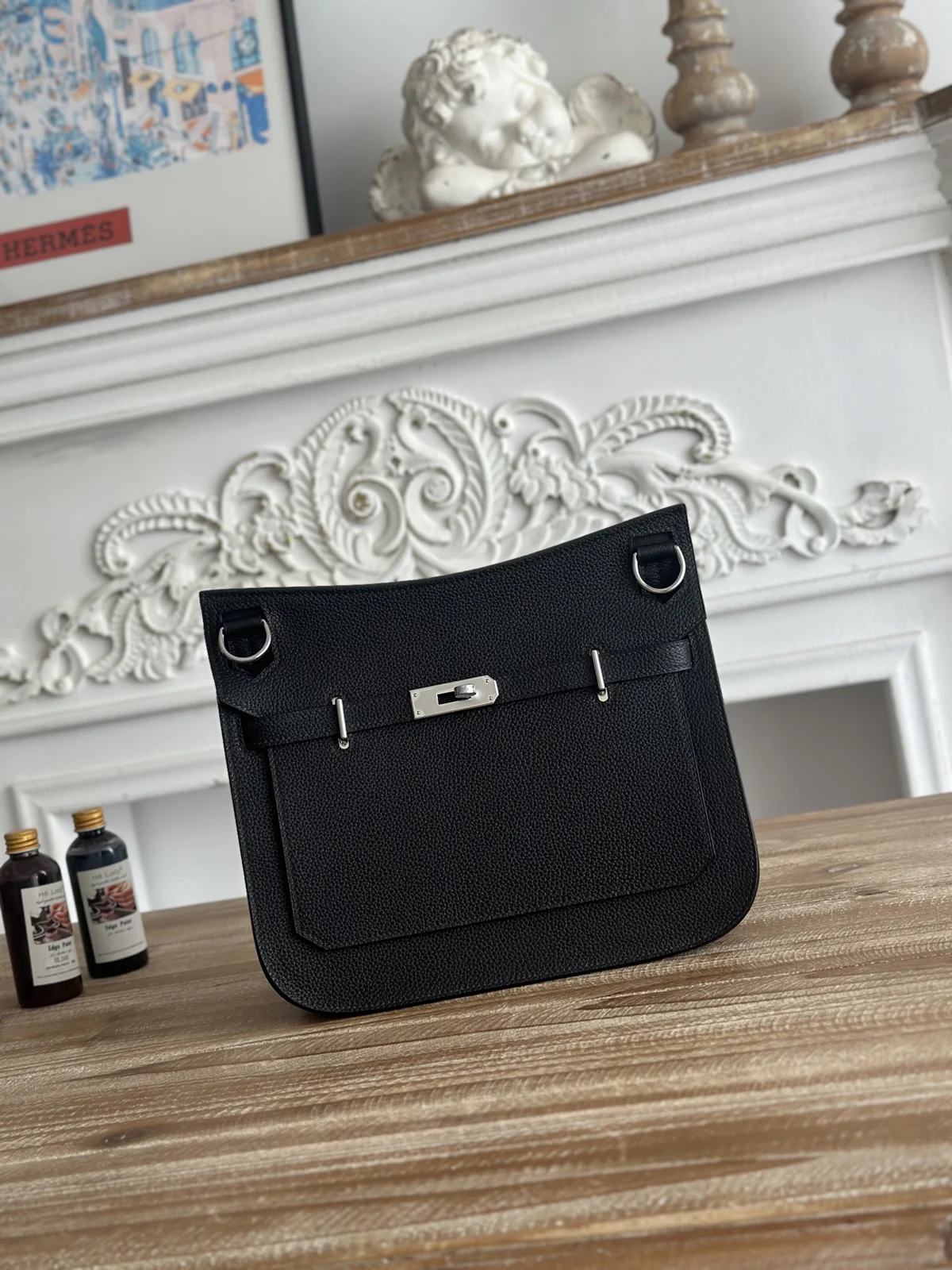 Hermès Jypsiere 28 Bag Noir