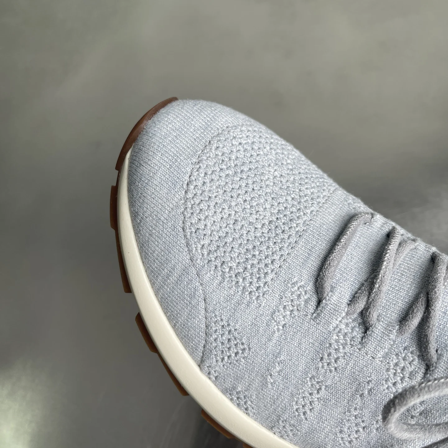 Dior B80 Lounge Sneaker Gray Cannage · 3SN333AAS_H806