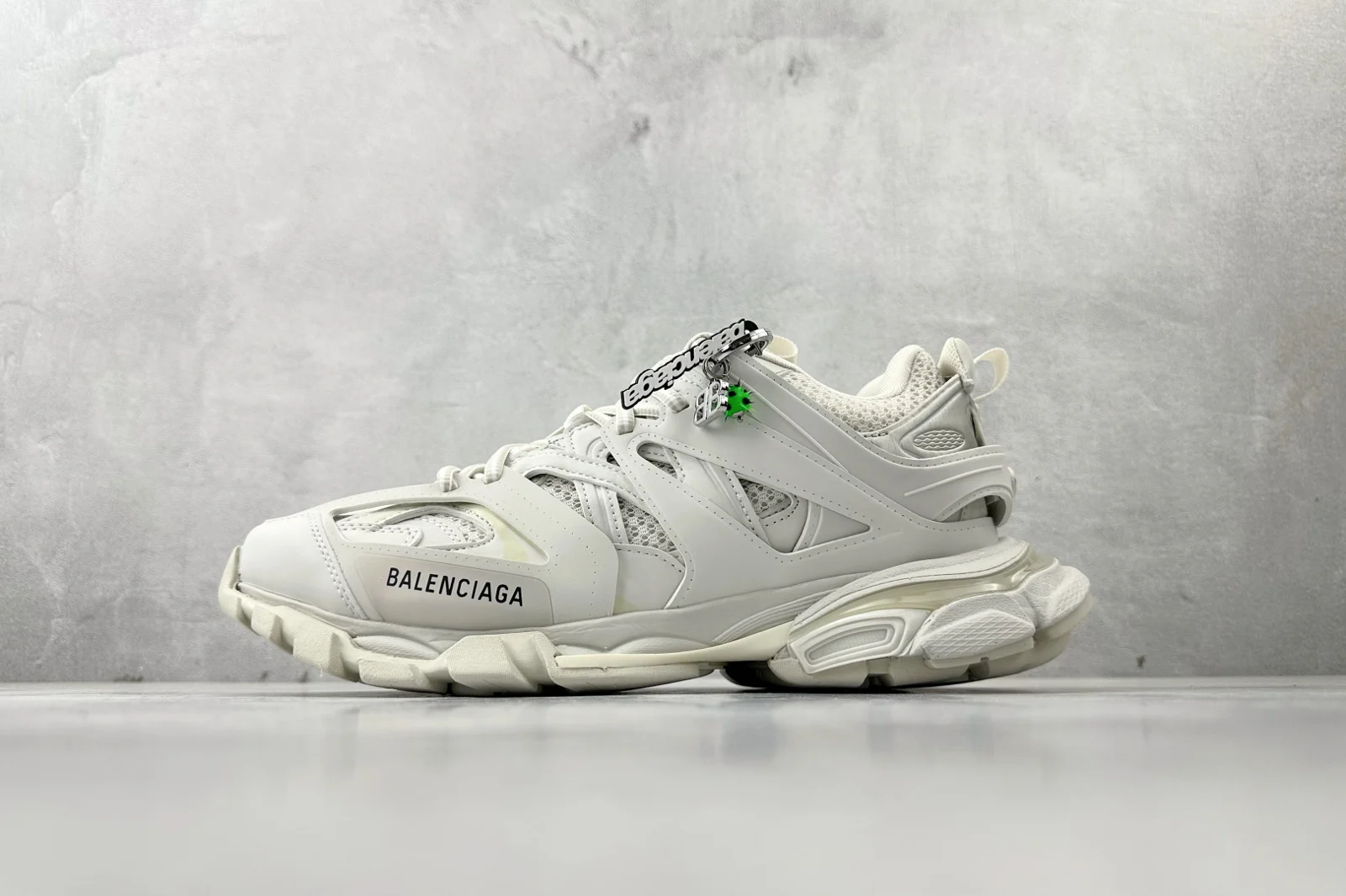 Balenciaga Track Sneaker With Charms White · 542023WTRHM9000