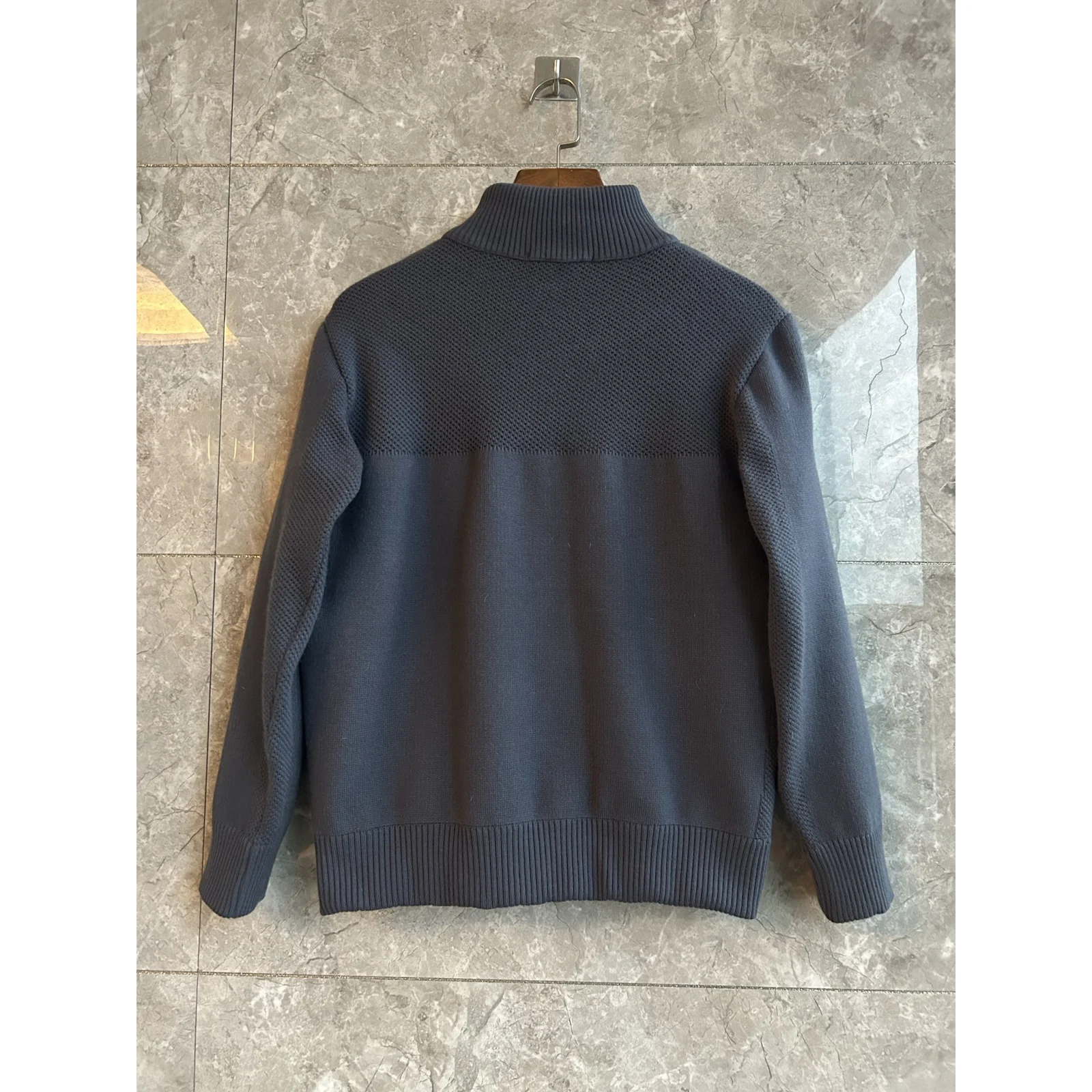 Canada Goose Men's HyBridge Knit Jacket Iron Grey / Classic Disc · 6830M-9699