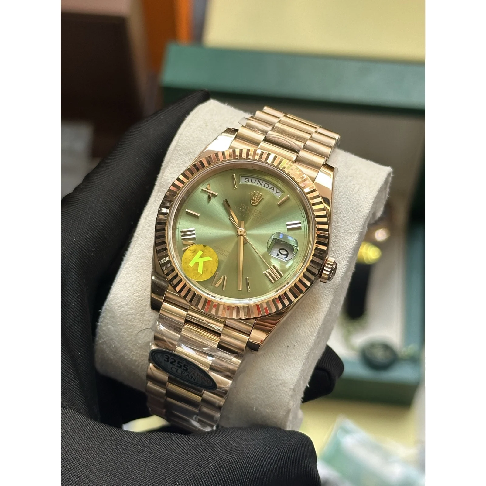 Rolex Day-Date 40 228235 Olive Green Dial — photo 3