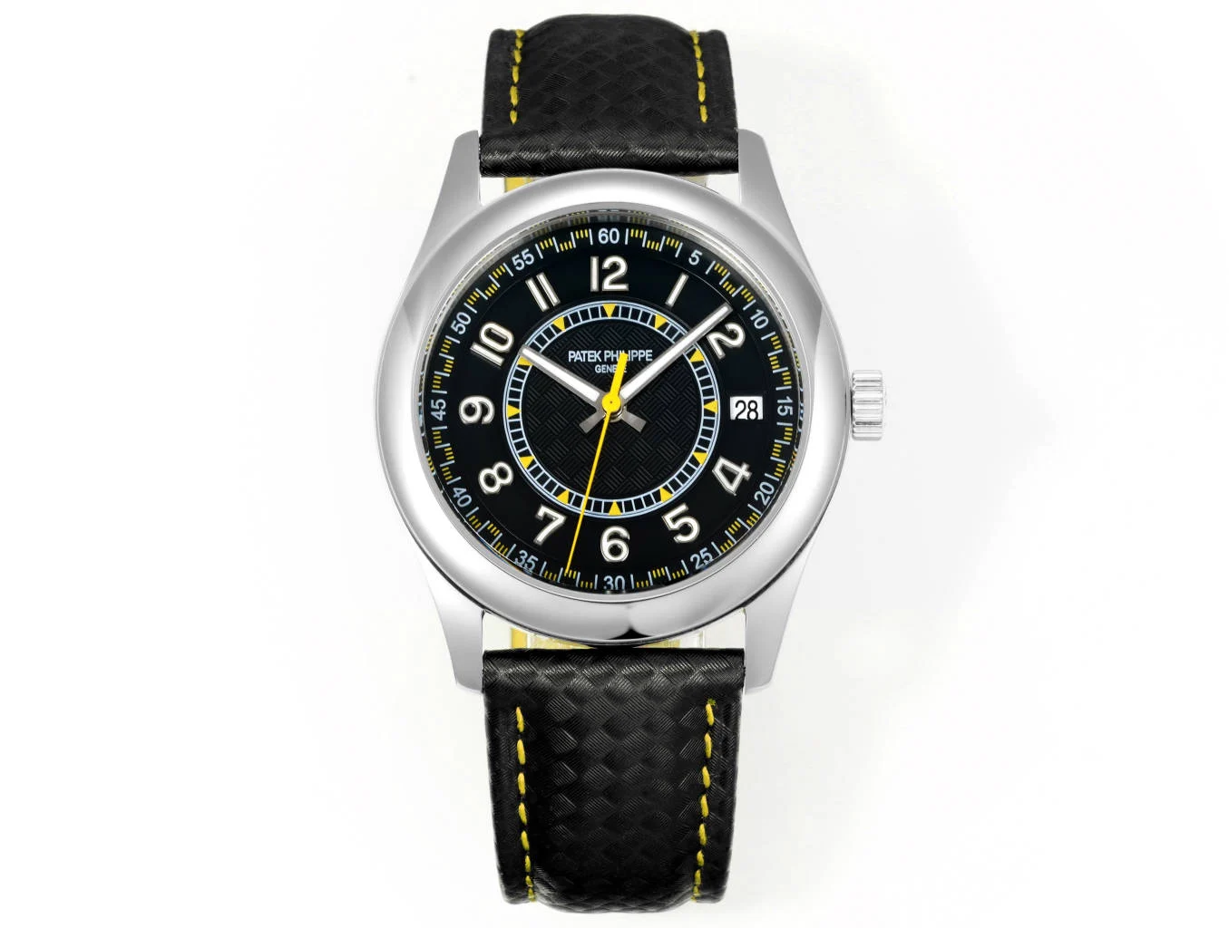 Patek Philippe Calatrava 6007G-001 Yellow Accent Watch — image 1