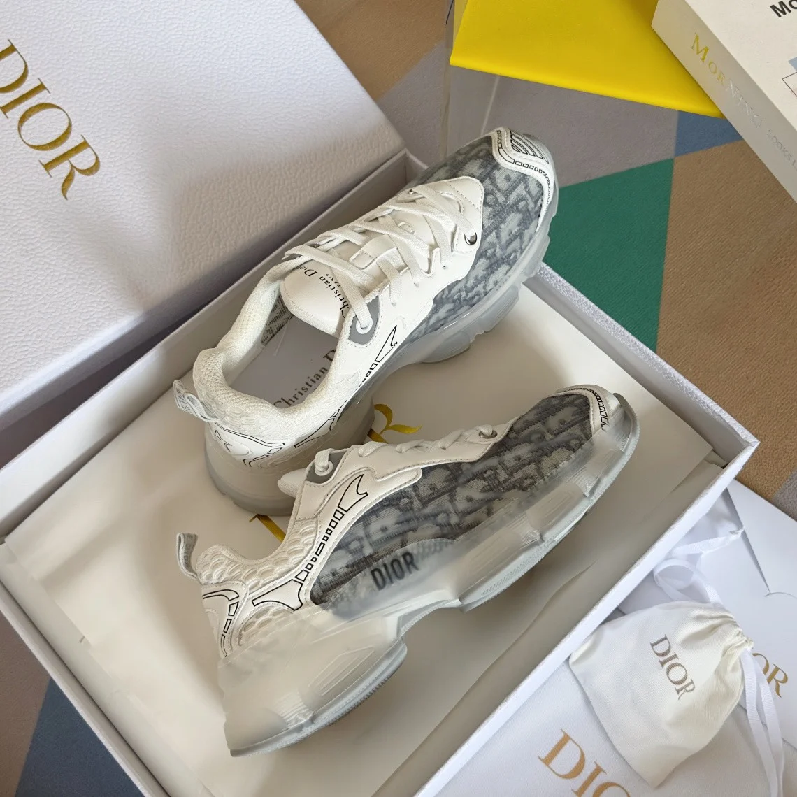 Dior Vibe Sneaker Gray Dior Oblique · KCK365OBU_S47W