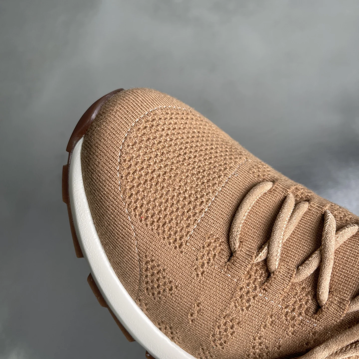 Dior B80 Lounge Sneaker Beige Cannage · 3SN333AAS_H718