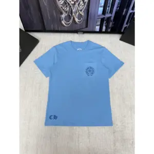 Chrome Hearts Miami Horseshoe Tee Light Blue