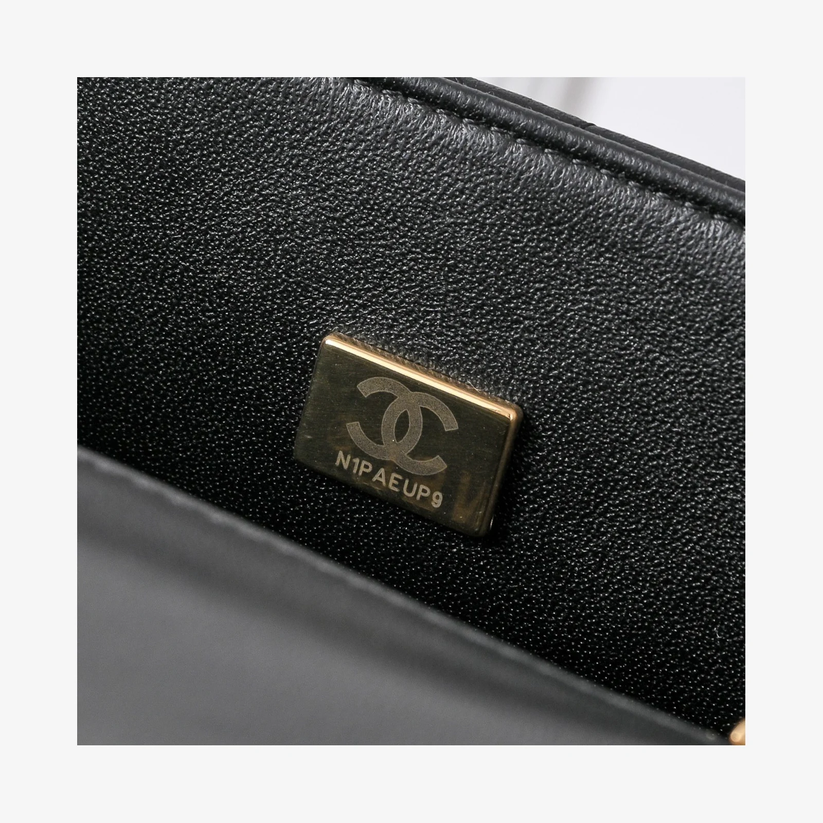 Mini Classic Handbag · Black Lambskin Black · Lambskin · Gold-Tone Metal
