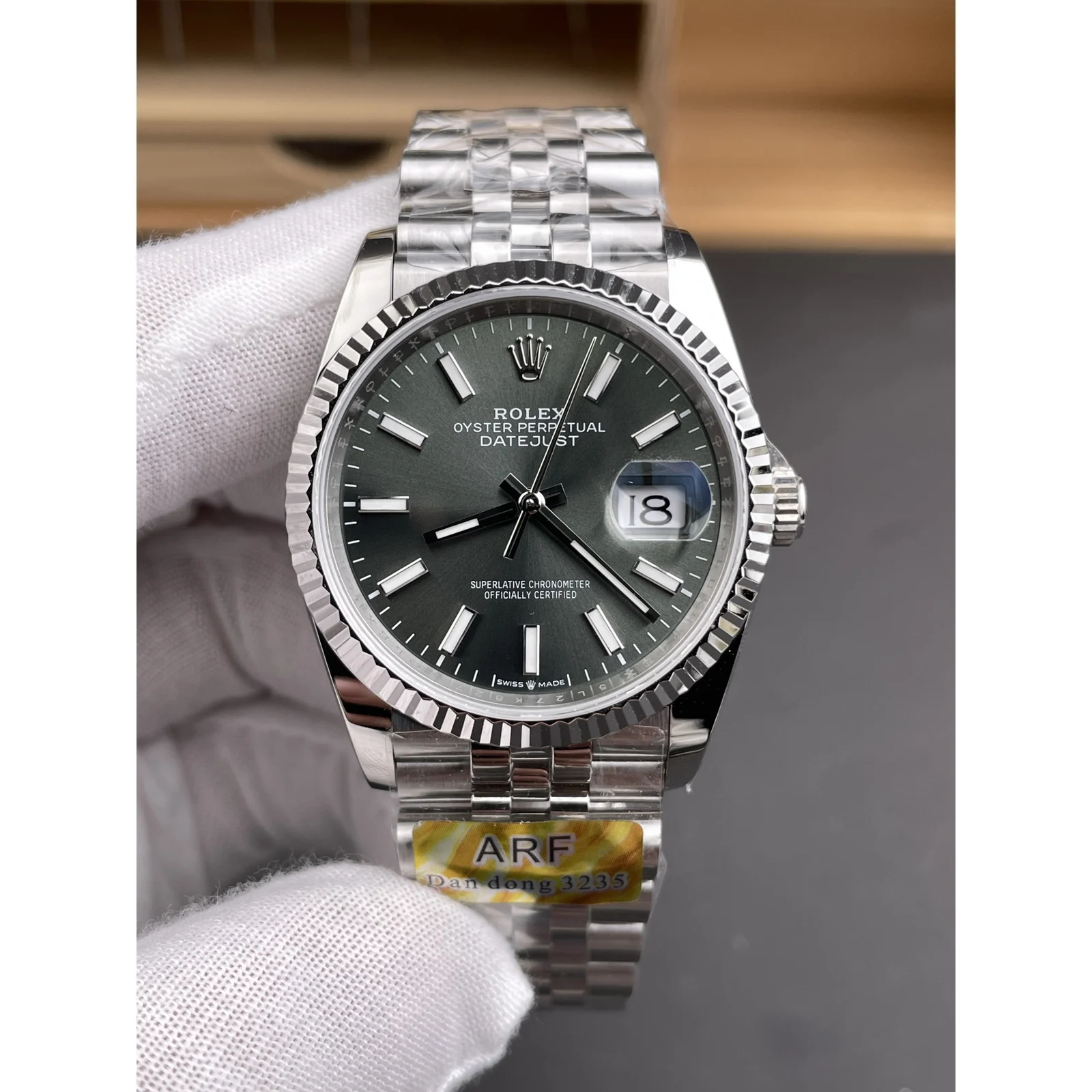 Rolex Datejust 36 126234 Mint Green Dial — photo 3