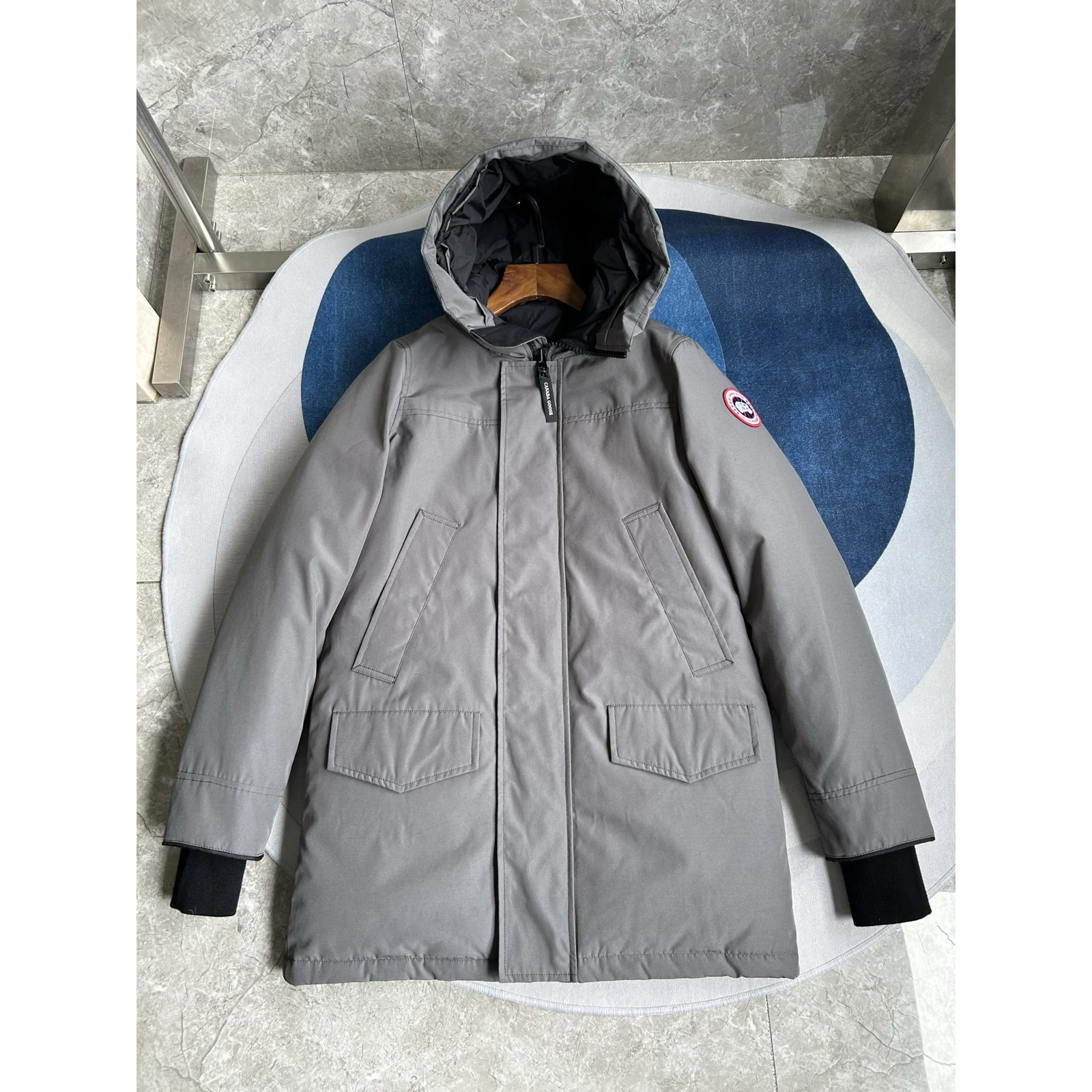 Canada Goose Langford Parka Granite Grey / Classic Disc · 2052M-9431