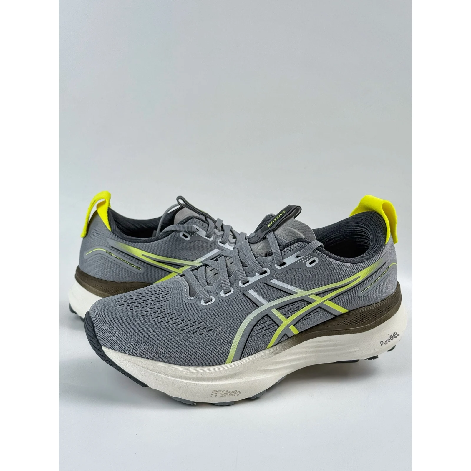 ASICS GEL-KAYANO 32 Gravel / Citron · 1011C052-021