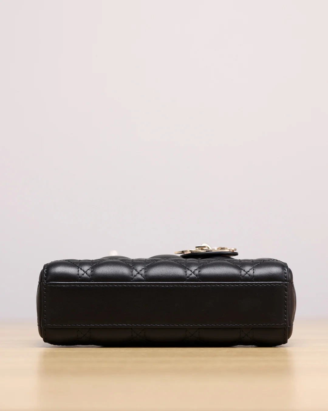 Mini Lady D-Joy Bag Black Cannage Lambskin · M0636ONGE_M900