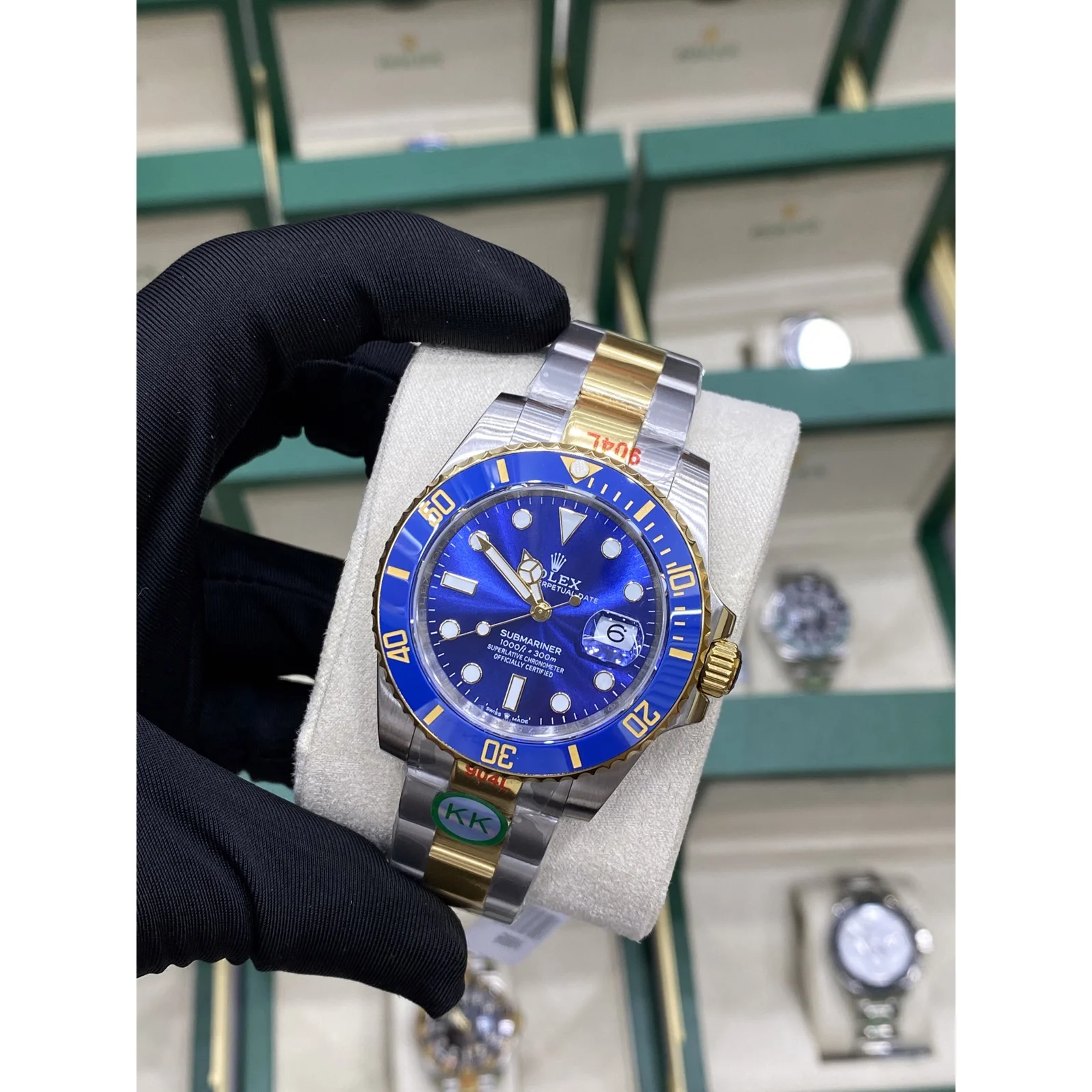 Rolex Submariner Date 126613LB Two-Tone Blue — photo 3