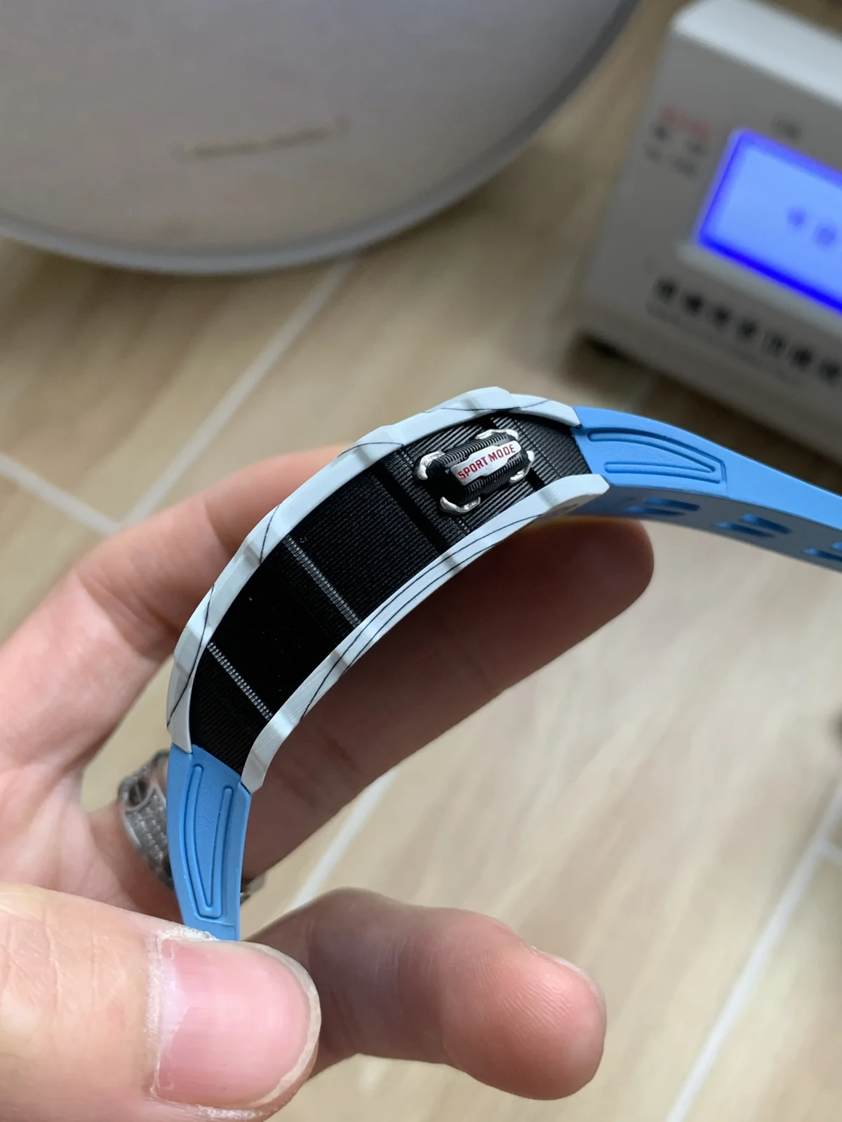 Richard Mille RM 35-03 — White case / Blue strap — image 6
