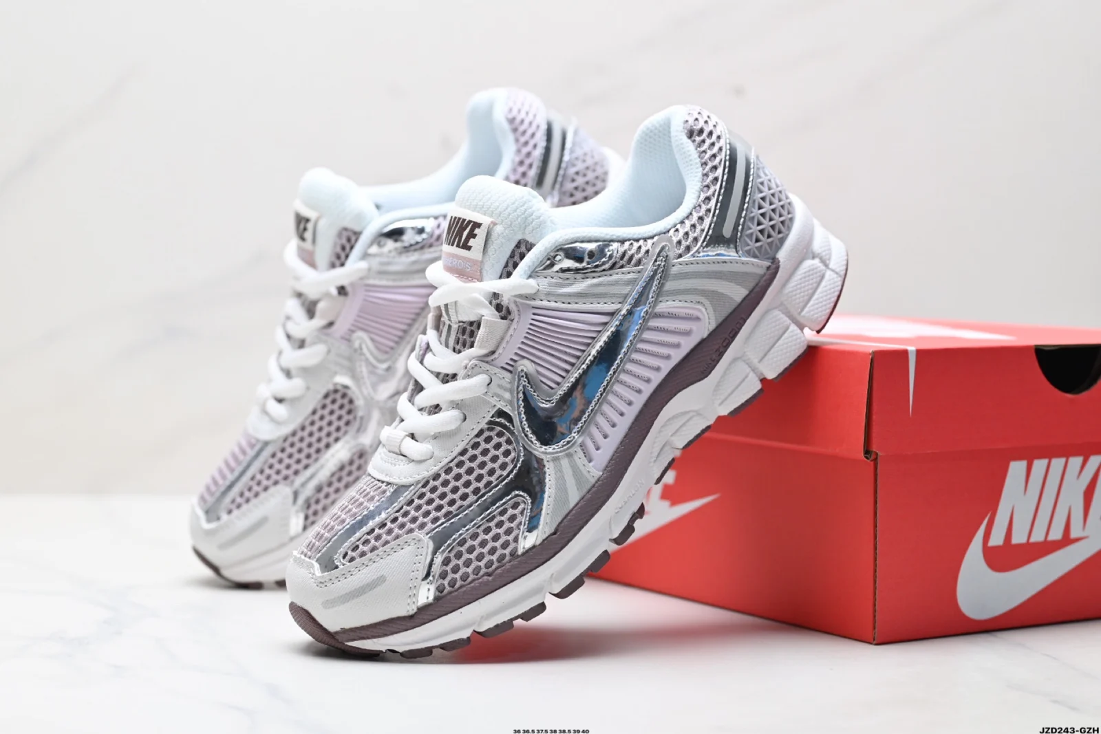 Nike Zoom Vomero 5 Vast Grey / Platinum Violet / Taupe Grey / Metallic Silver · HV6417-001
