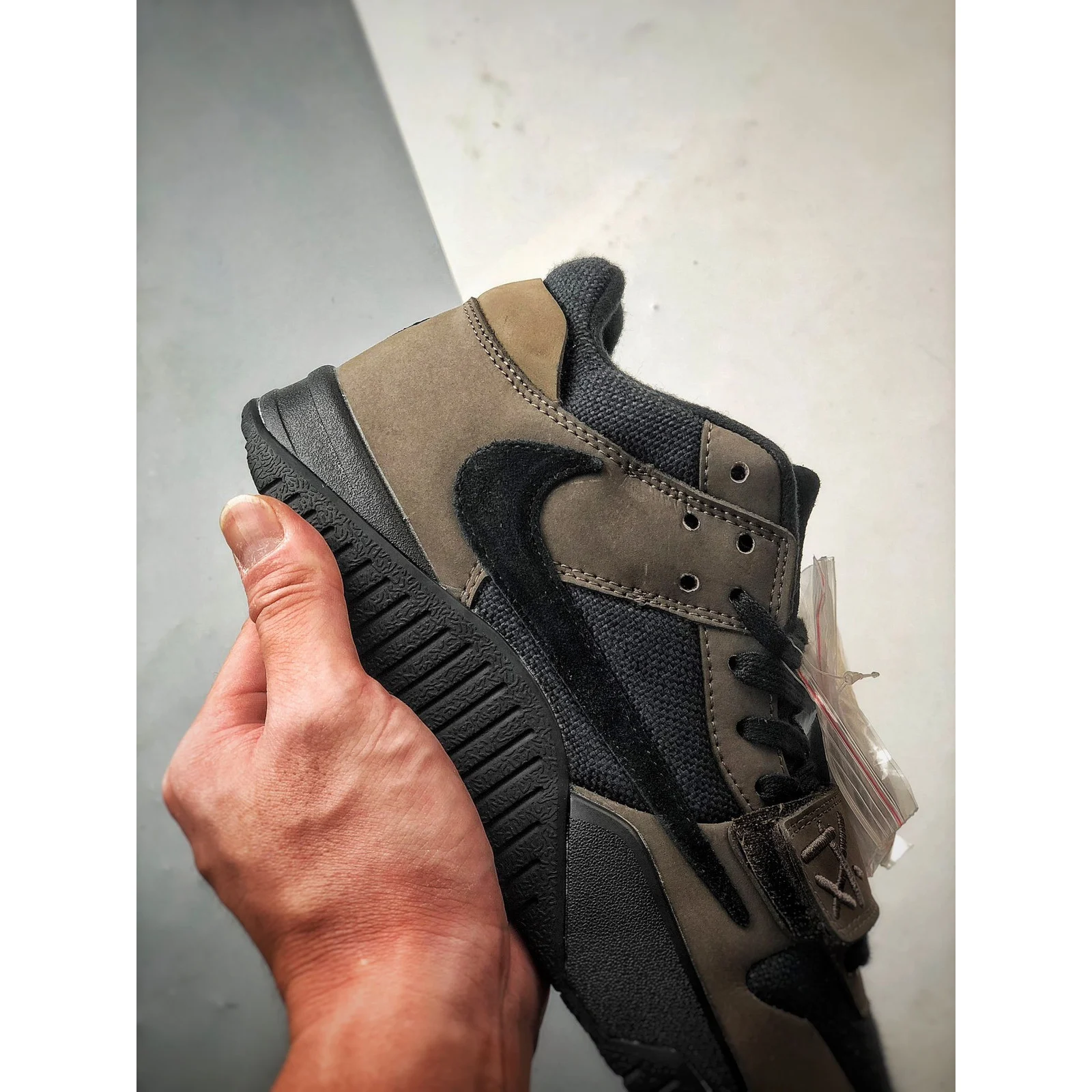 Jordan Jumpman Jack TR x Travis Scott Black and Dark Mocha · FZ8117-204