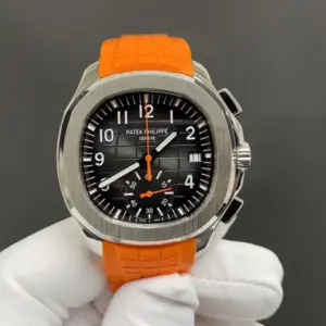 Patek Philippe Aquanaut Chronograph 5968A-001 Orange Strap Watch — image 1