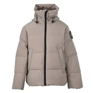 Canada Goose Men's Crofton EnduraLuxe Puffer Limestone / Black Disc · 2282MB-9432