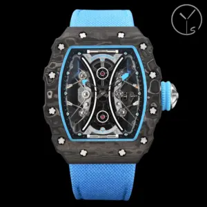 Richard Mille RM 53-01 — Dark case / Blue strap — image 1