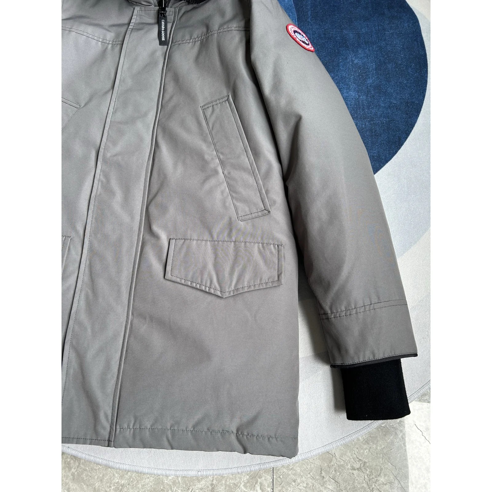 Canada Goose Langford Parka Granite Grey / Classic Disc · 2052M-9431