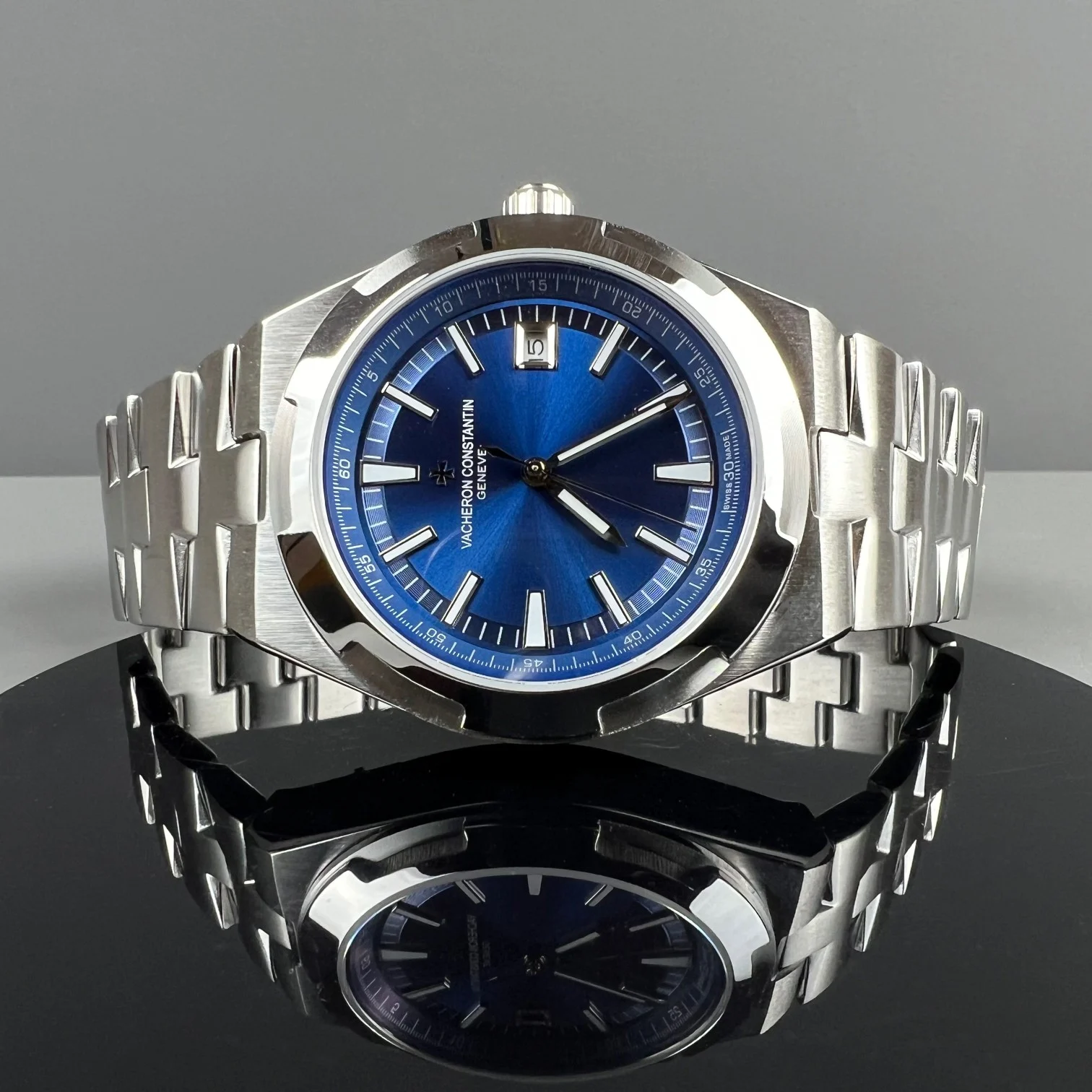 Vacheron Constantin Overseas 4520V style watch Blue dial · 4520V/210A-B128