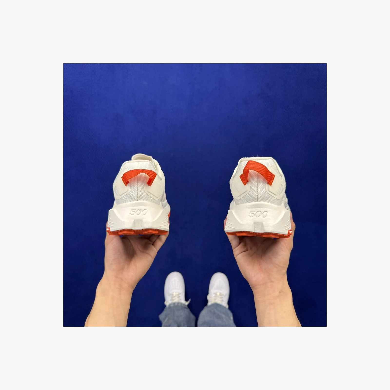 The North Face Men’s Altamesa 500 V2 TNF White/Lava Red · NF0A8DAJ-L5I