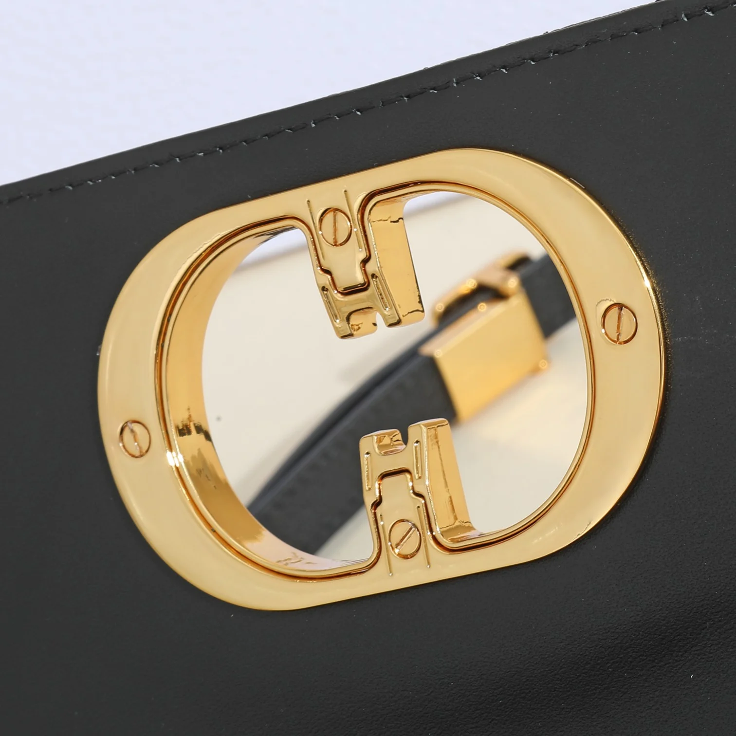 Small Dior Caro Bag Black Supple Cannage Calfskin · M9241UWHC_M900
