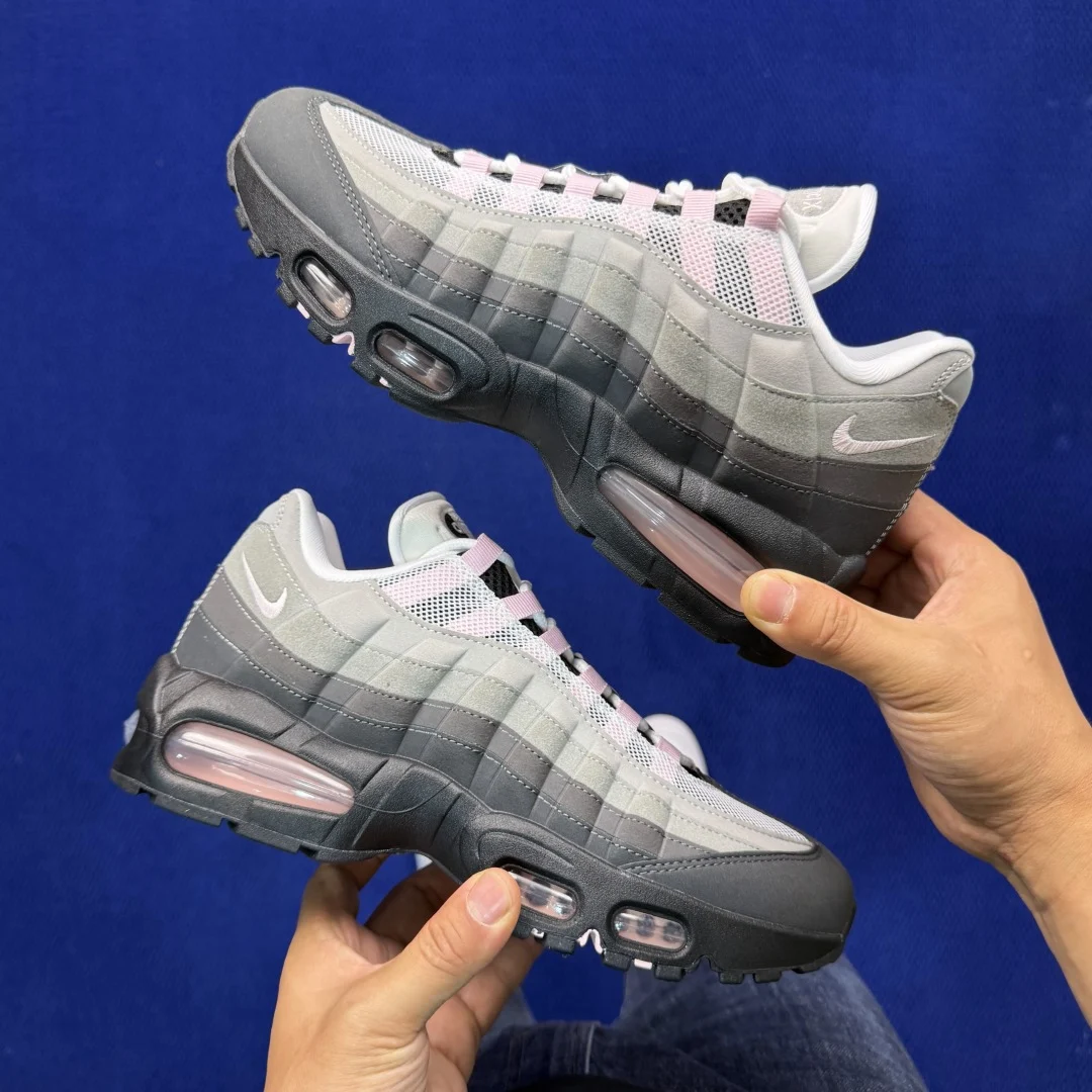 Nike Air Max 95 Big Bubble Black / White / Reflect Silver / Pink Foam · HJ5996-001