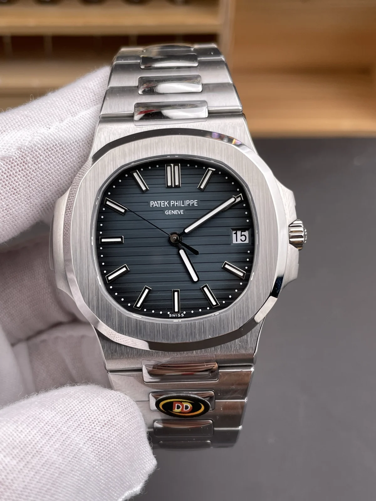 Patek Philippe Nautilus 5711/1A-010 Blue Dial Watch — image 3
