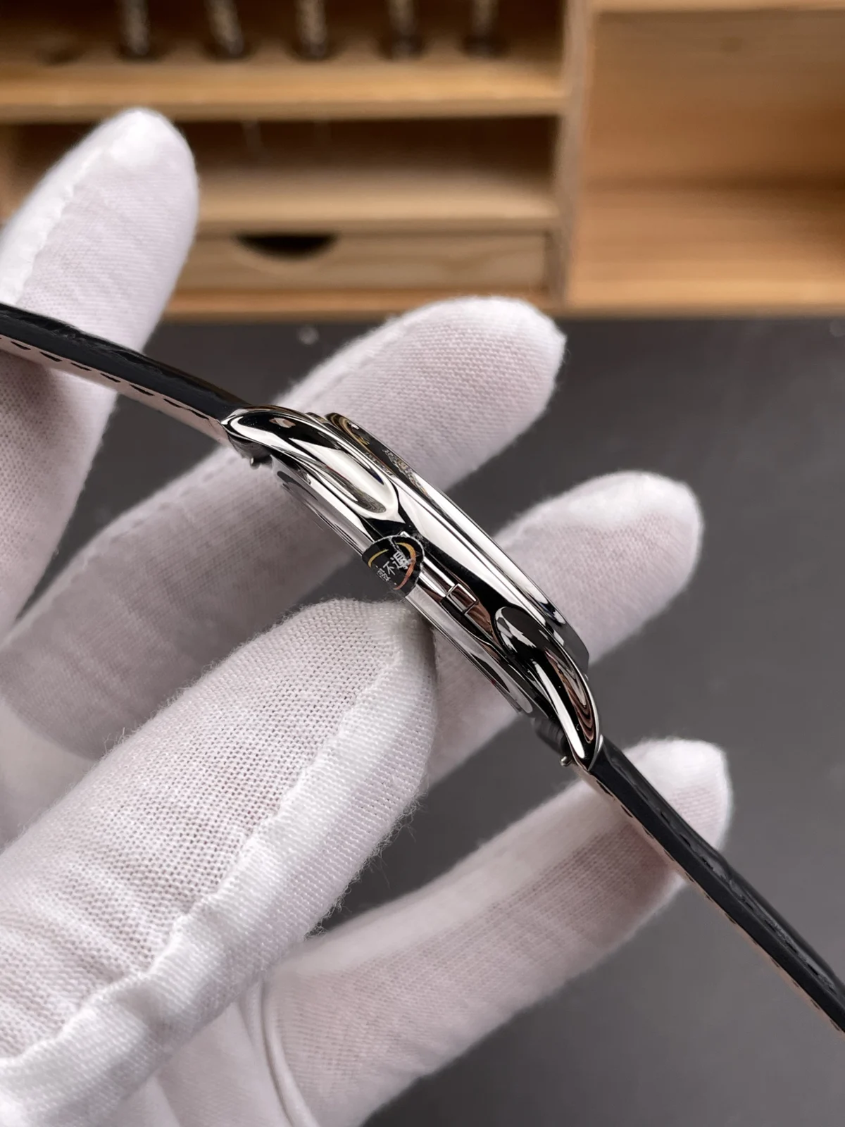Patek Philippe Calatrava 5227G-010 Black Dial Watch — image 4