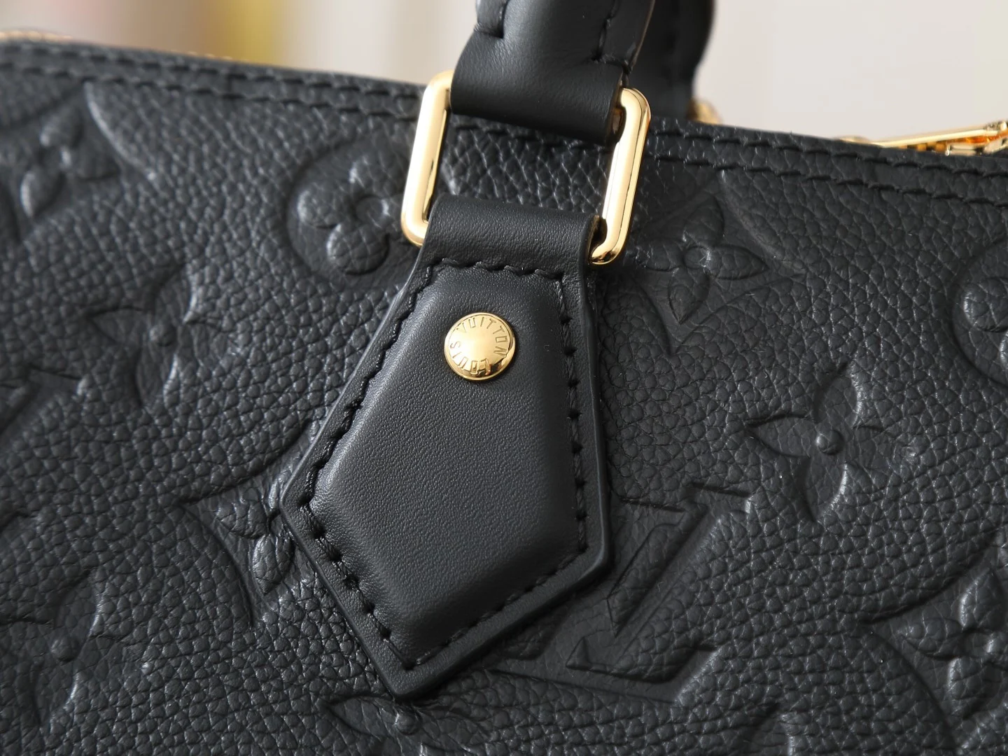 Louis Vuitton Speedy Soft 30 Black Monogram Empreinte Black Monogram Empreinte · M47186