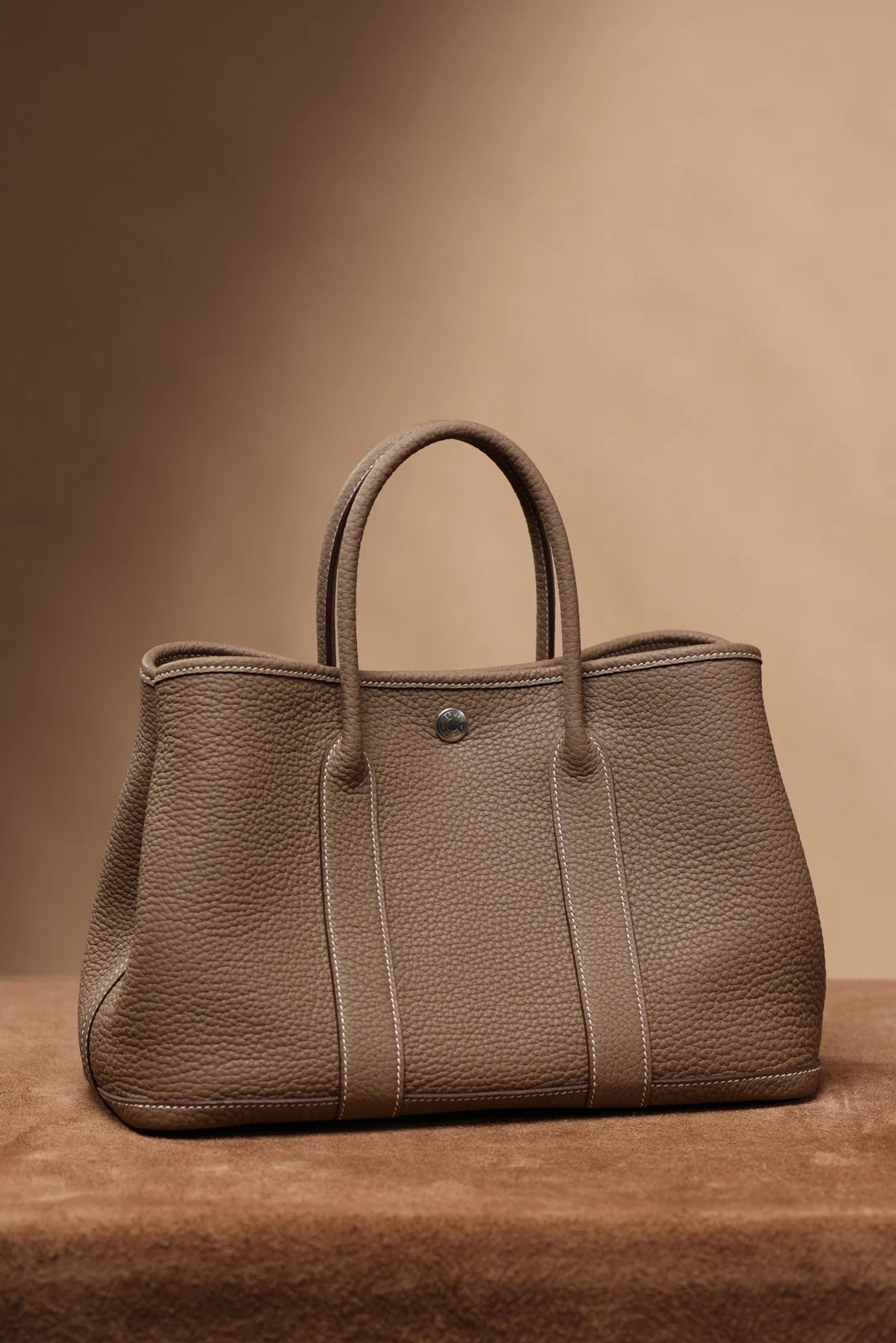 Hermès Garden Party 30 Bag Étoupe