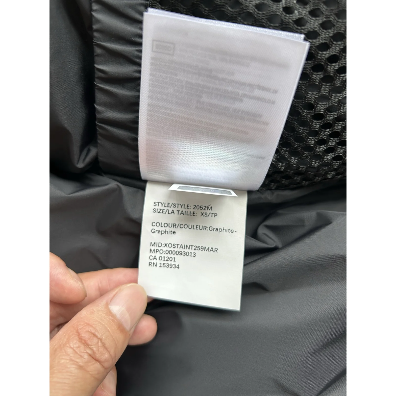 Canada Goose Langford Parka Granite Grey / Classic Disc · 2052M-9431