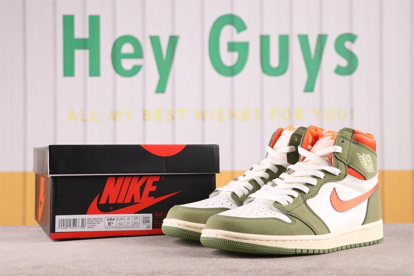 Air Jordan 1 High OG Craft "Celadon" FB9934-300 Sneakers