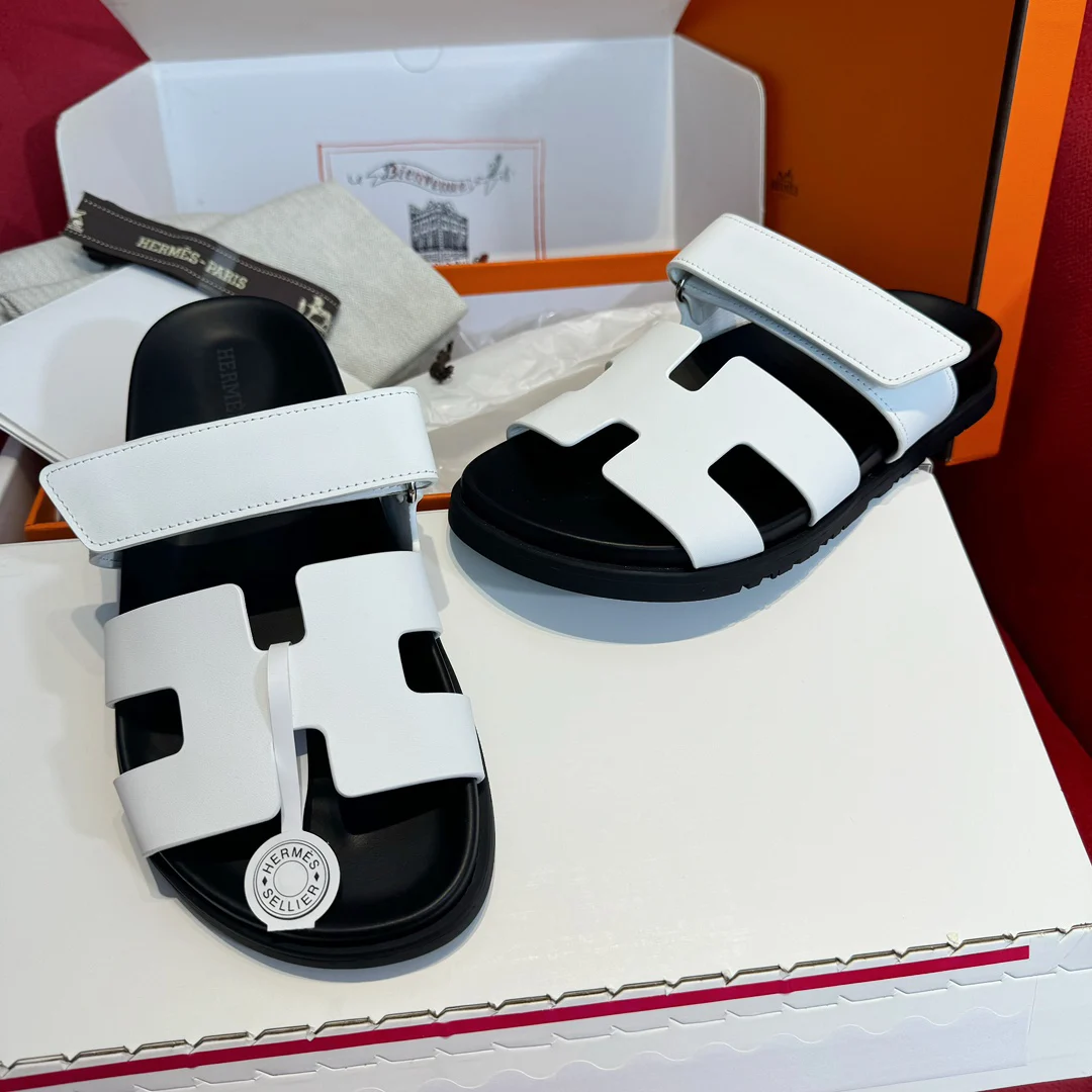 Hermès Chypre Sandal Blanc
