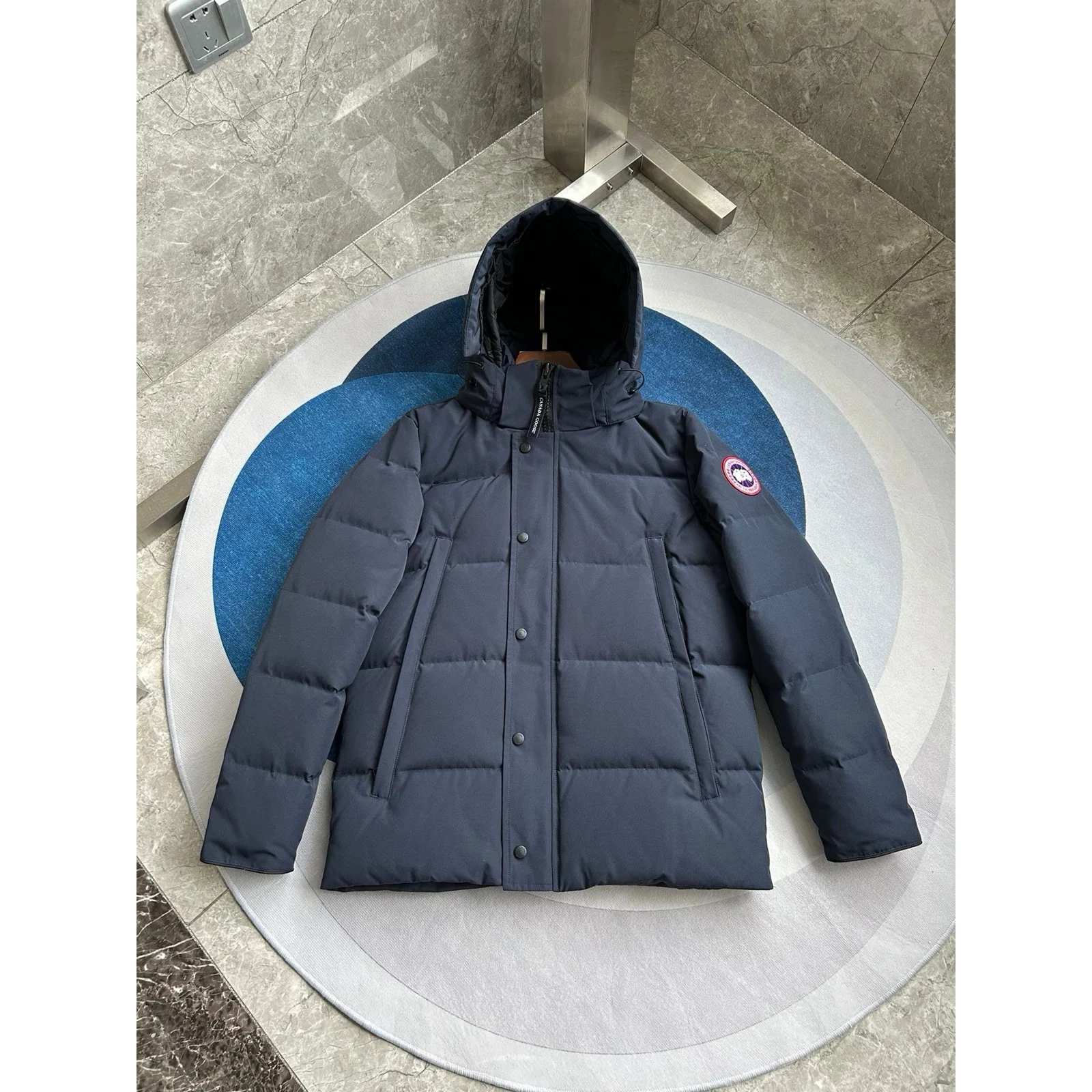 Canada Goose Wyndham Parka Atlantic Navy / Classic Disc · 2048M-9063